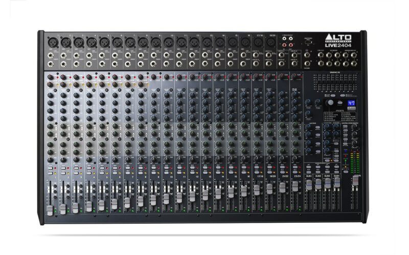Alto Live 2404  24-Channel Mixer with Effects and USB Interface