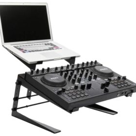 Ibiza Sound SLAP190 Dual DJ Laptop And Monitor Stand