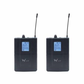 W-Audio DTM 600 Twin Beltpack Diversity System (606.0Mhz-614.0Mh