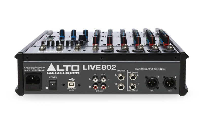 Alto Professional Live 802 Professional 8-Channel/2-Bus Mixer