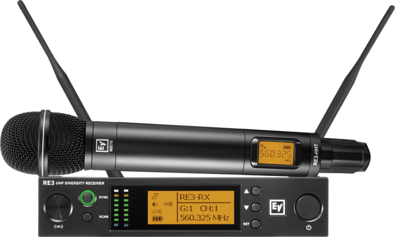 Electro-Voice RE3-ND76-8M UHF wireless set