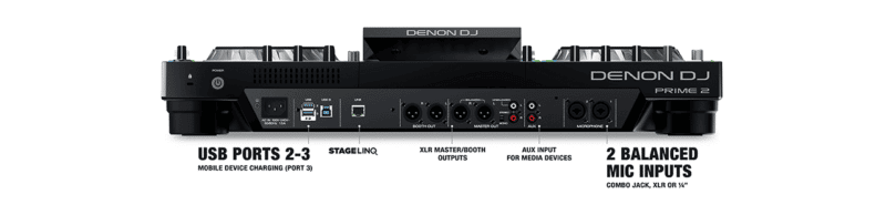 Denon DJ Prime 2 Smart DJ Console with 7” Touchscreen