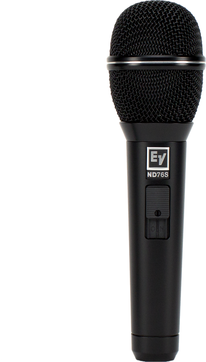 Electro-Voice ND76S Dynamic Cardioid Vocal Microphone with On/Of