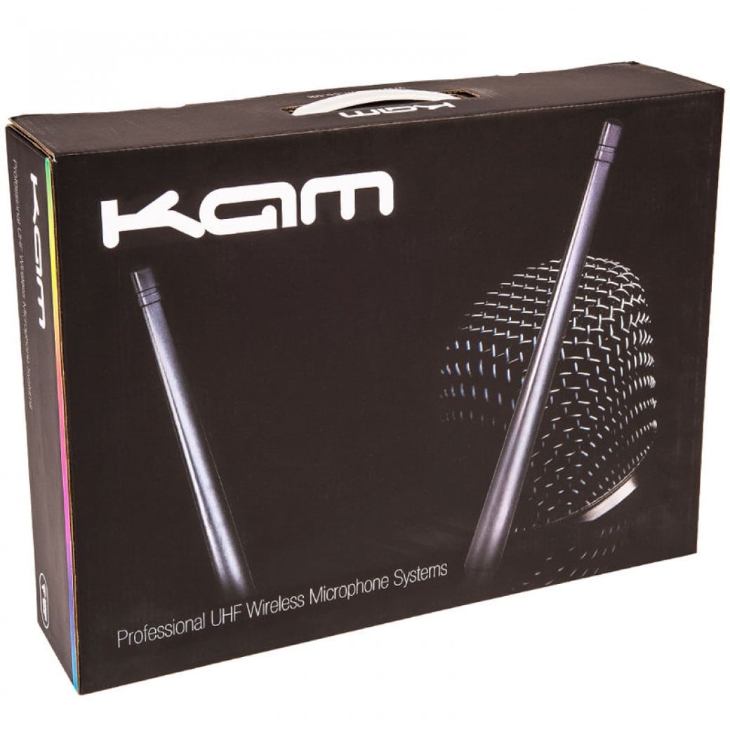 Kam KWM11PRO Twin Wireless UHF Handheld System