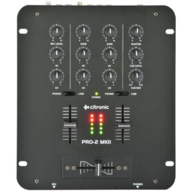 Citronic Pro-2 MKII DJ Mixer 2-Channel